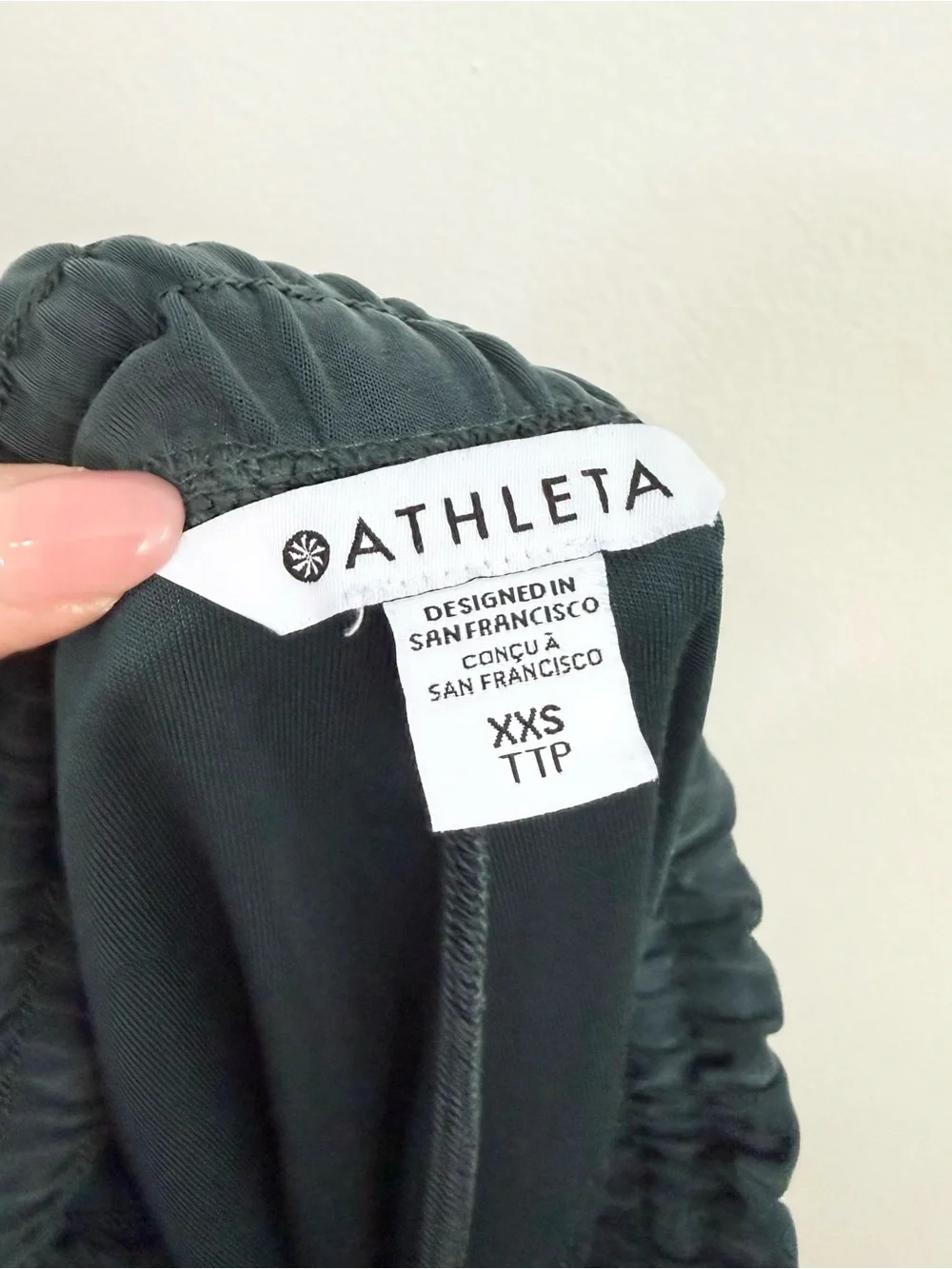 Athleta Seasoft Mid Rise Straight Pant XXS Deep Teal Green